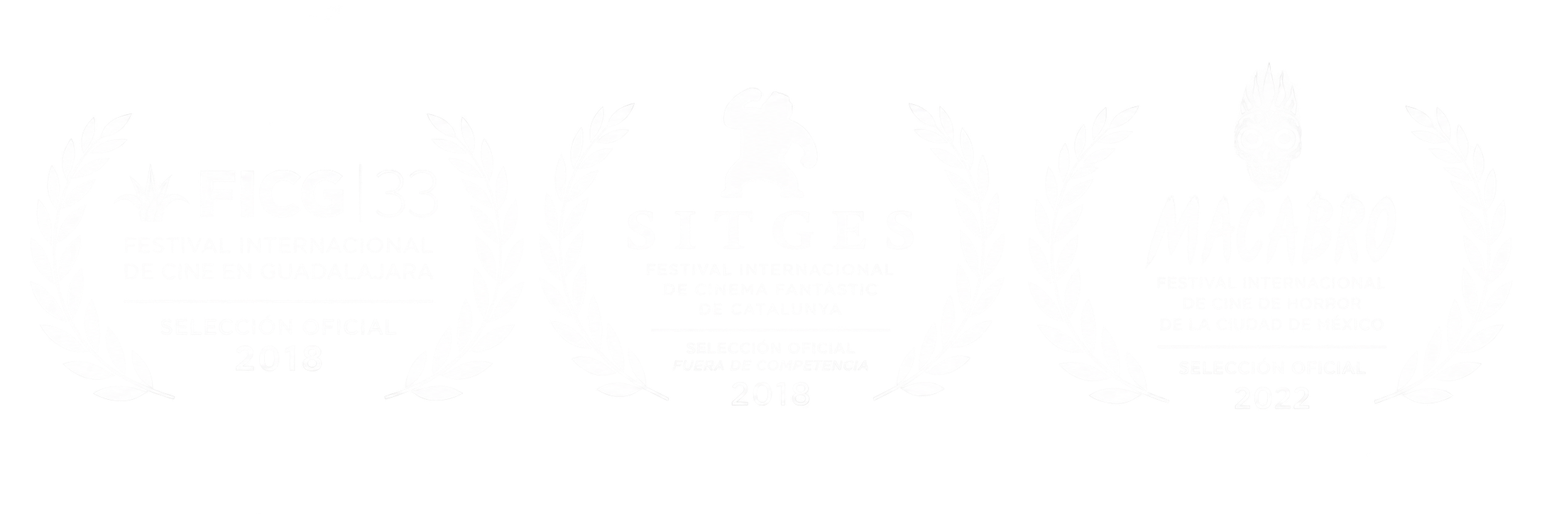 Laureles de festivales de cine — grupo 3